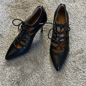 NWOT sexy lace up heels